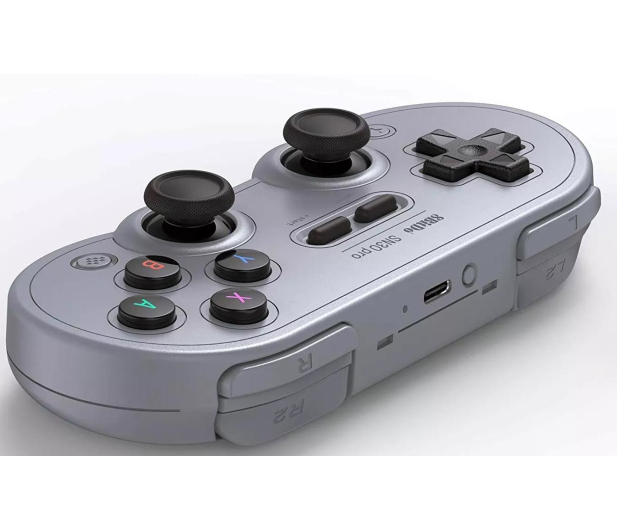 8BitDo SN30 Pro Gamepad - Grey Ed - 1106109 - zdjęcie 4